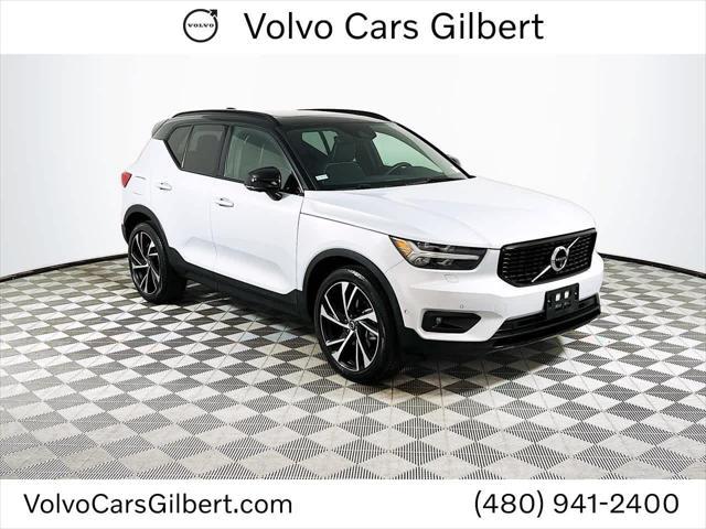used 2021 Volvo XC40 car, priced at $35,700