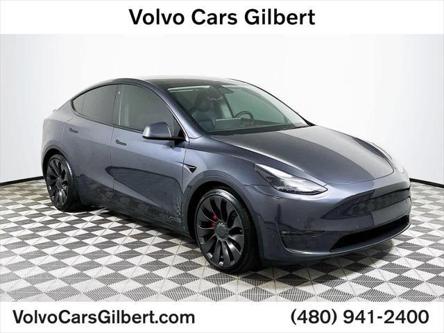 used 2021 Tesla Model Y car, priced at $31,900