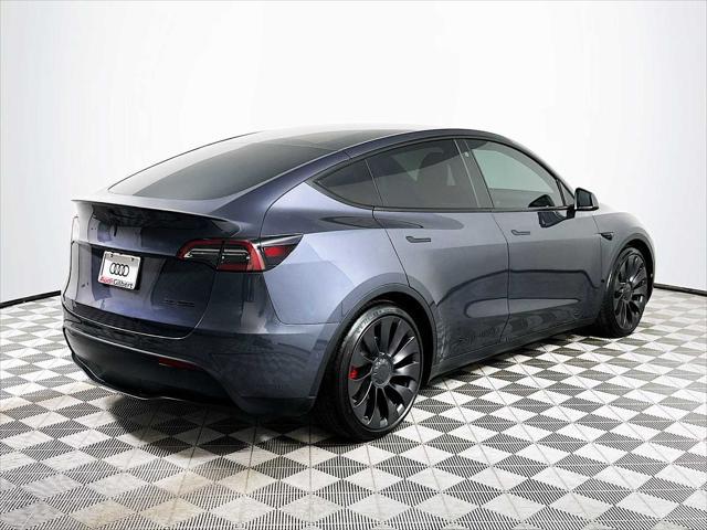 used 2021 Tesla Model Y car, priced at $31,900