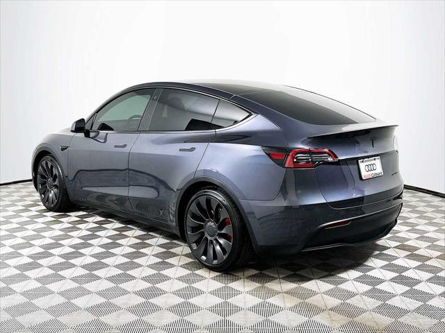 used 2021 Tesla Model Y car, priced at $31,900