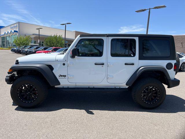 used 2023 Jeep Wrangler car, priced at $35,999