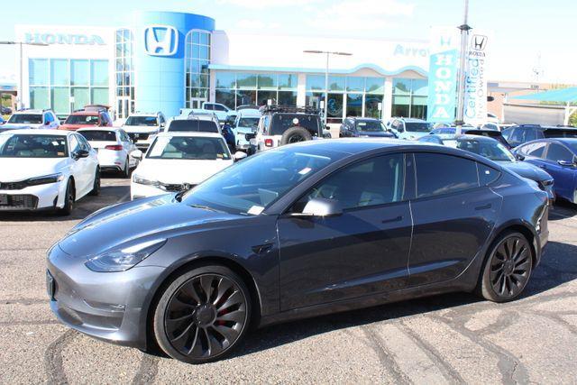used 2023 Tesla Model 3 car, priced at $29,991