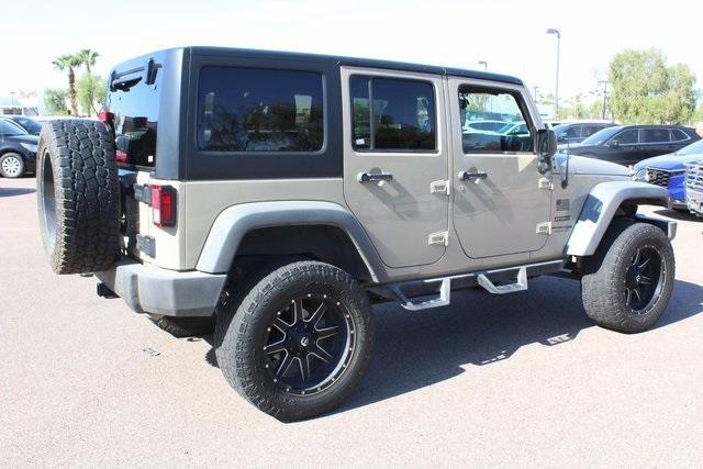 used 2018 Jeep Wrangler JK Unlimited car, priced at $21,445