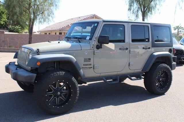 used 2018 Jeep Wrangler JK Unlimited car, priced at $21,445