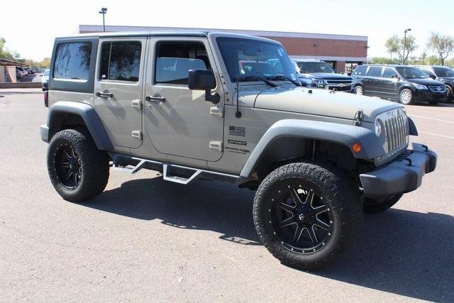 used 2018 Jeep Wrangler JK Unlimited car, priced at $21,445