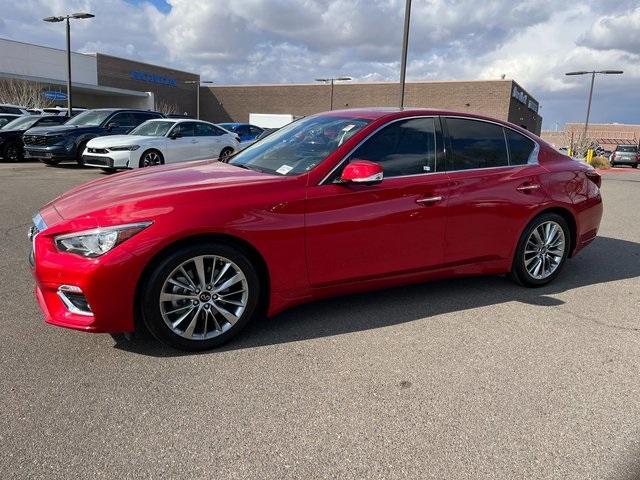 used 2023 INFINITI Q50 car, priced at $29,559