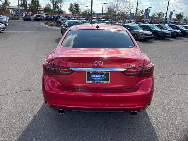 used 2023 INFINITI Q50 car, priced at $29,559