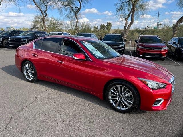 used 2023 INFINITI Q50 car, priced at $29,559