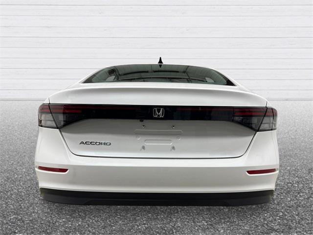 new 2025 Honda Accord car, priced at $32,110