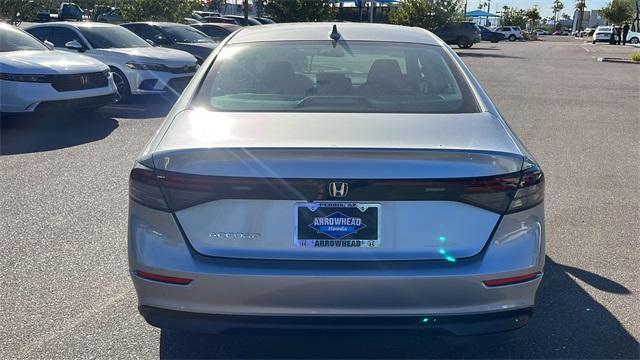 new 2024 Honda Accord car, priced at $29,744