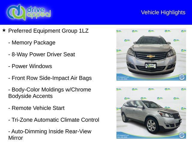 used 2014 Chevrolet Traverse car, priced at $13,990