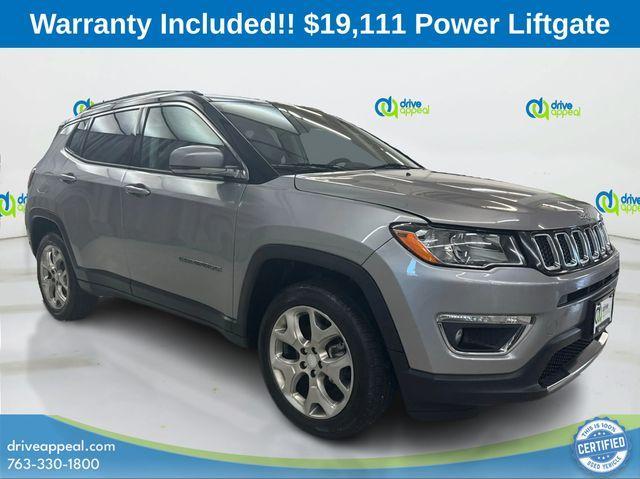 used 2019 Jeep Compass car, priced at $19,111