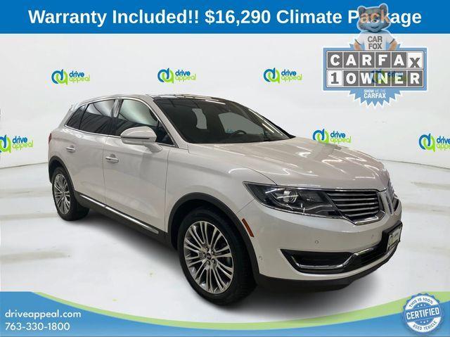 used 2016 Lincoln MKX car, priced at $16,290