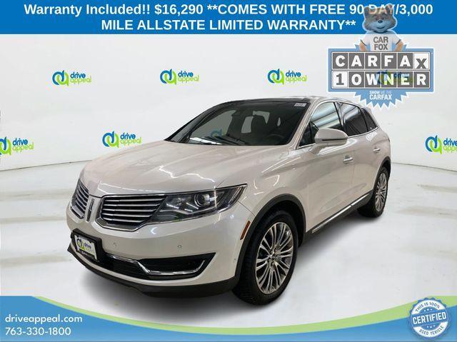 used 2016 Lincoln MKX car, priced at $16,290