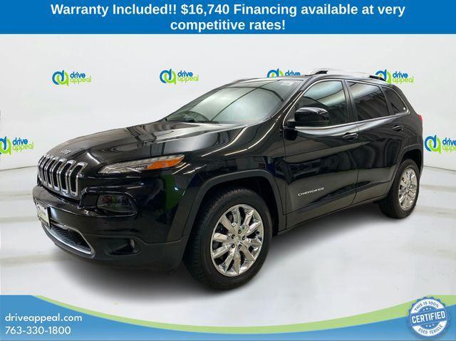 used 2015 Jeep Cherokee car, priced at $16,740