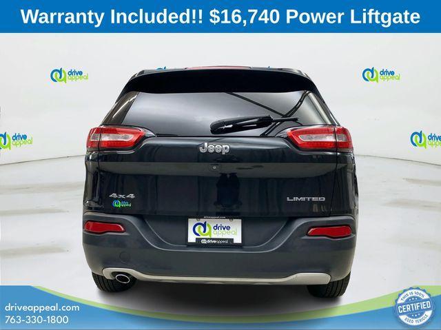 used 2015 Jeep Cherokee car, priced at $16,740