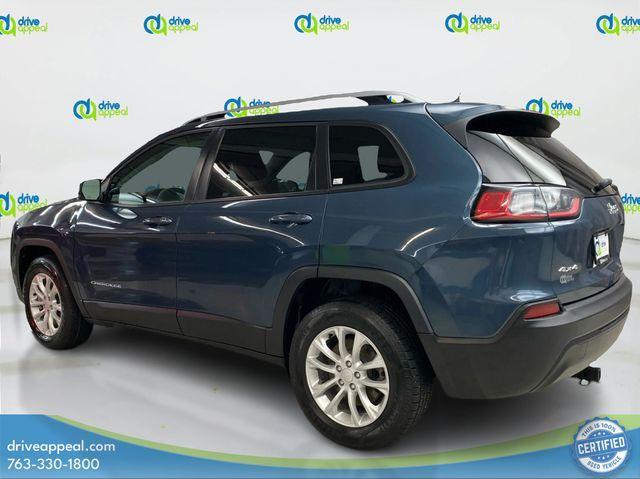 used 2021 Jeep Cherokee car, priced at $16,720