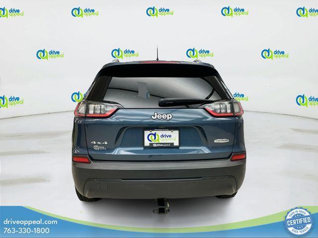 used 2021 Jeep Cherokee car, priced at $16,720