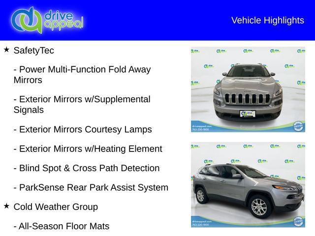 used 2015 Jeep Cherokee car, priced at $13,710