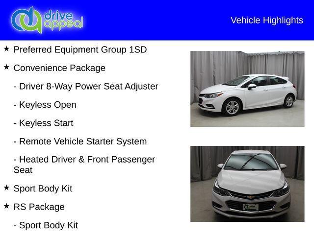 used 2018 Chevrolet Cruze car, priced at $12,907