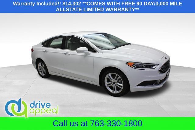 used 2018 Ford Fusion car, priced at $14,302