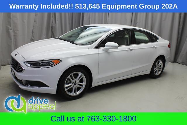 used 2018 Ford Fusion car, priced at $13,645