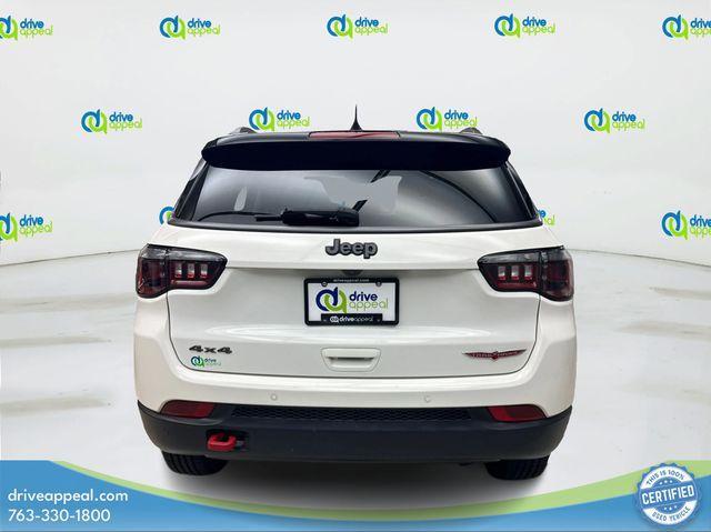 used 2021 Jeep Compass car, priced at $17,996