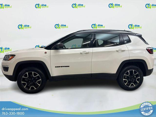 used 2021 Jeep Compass car, priced at $17,996