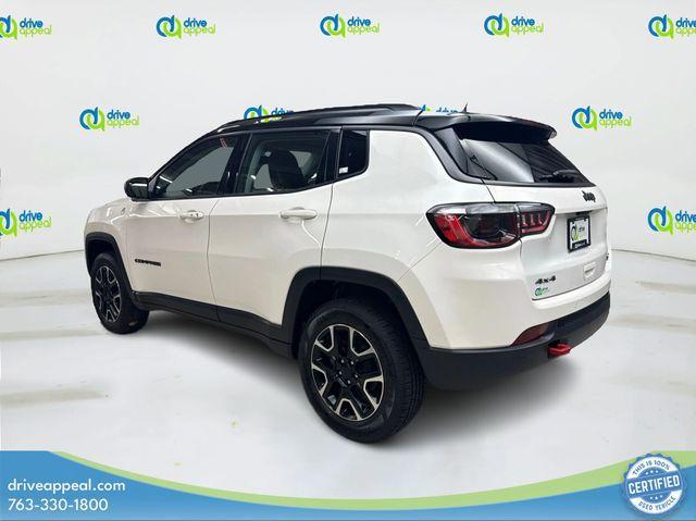 used 2021 Jeep Compass car, priced at $17,996