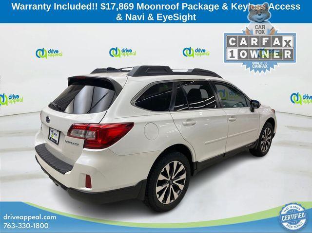 used 2016 Subaru Outback car, priced at $17,869