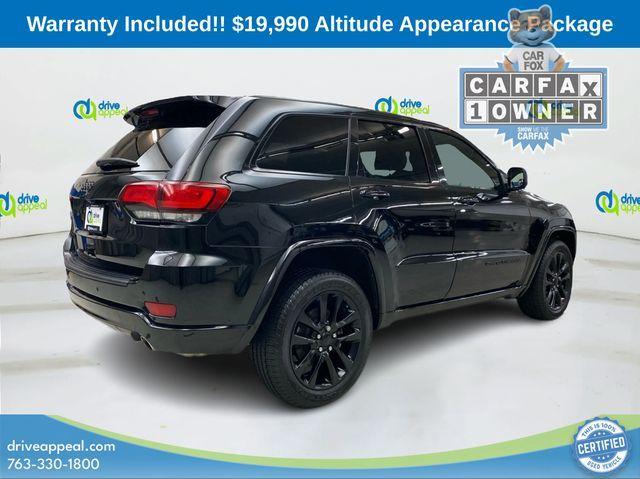 used 2021 Jeep Grand Cherokee car, priced at $19,990