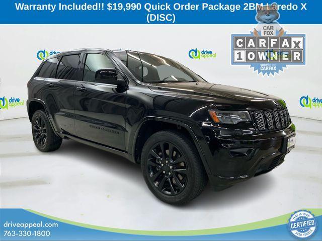 used 2021 Jeep Grand Cherokee car, priced at $19,990