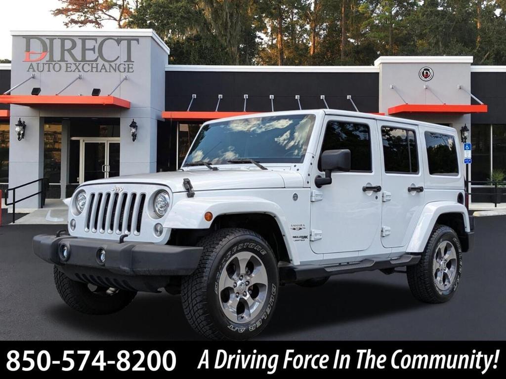 used 2018 Jeep Wrangler JK Unlimited car, priced at $24,995