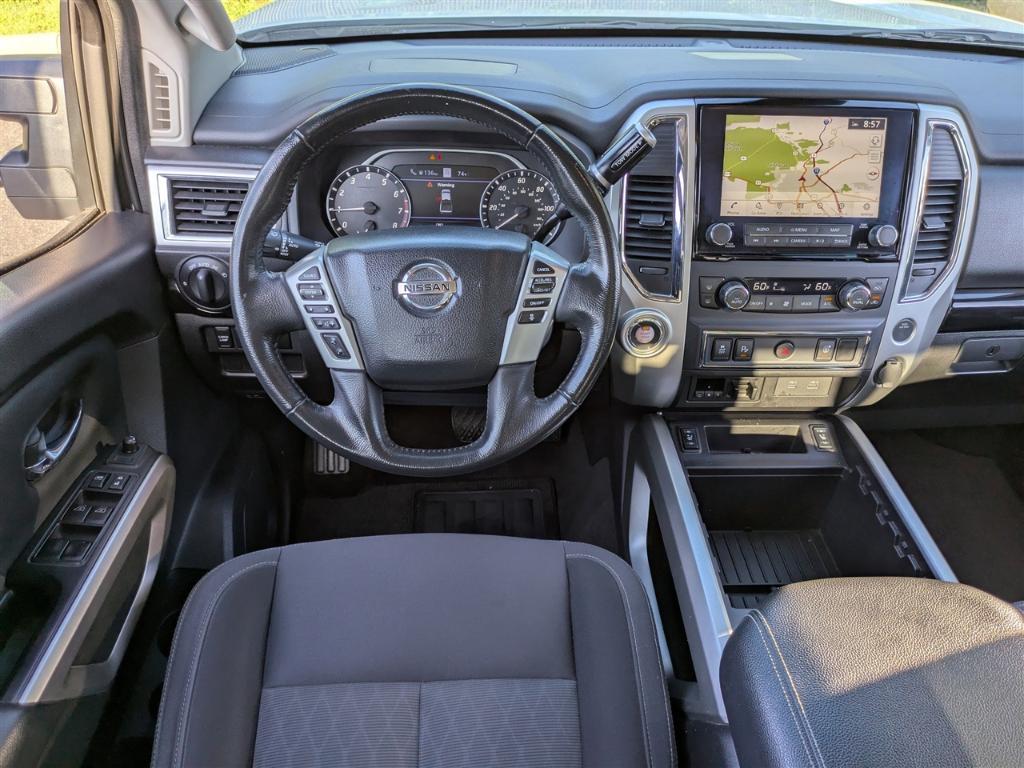 used 2021 Nissan Titan car, priced at $29,995