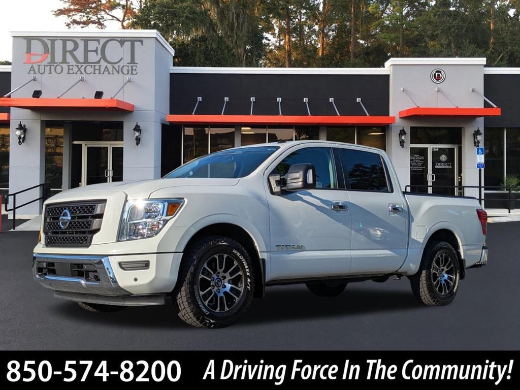 used 2021 Nissan Titan car, priced at $29,995
