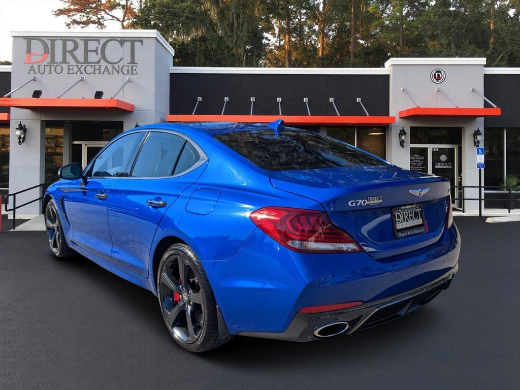 used 2019 Genesis G70 car, priced at $27,995