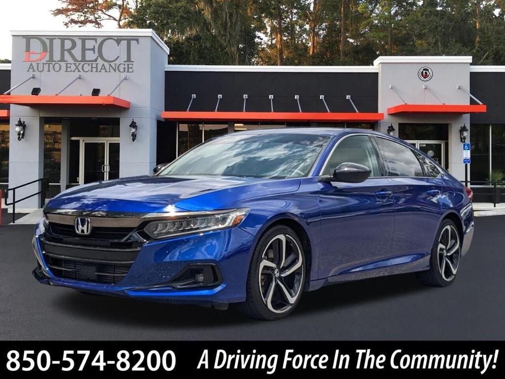 used 2021 Honda Accord car, priced at $26,995