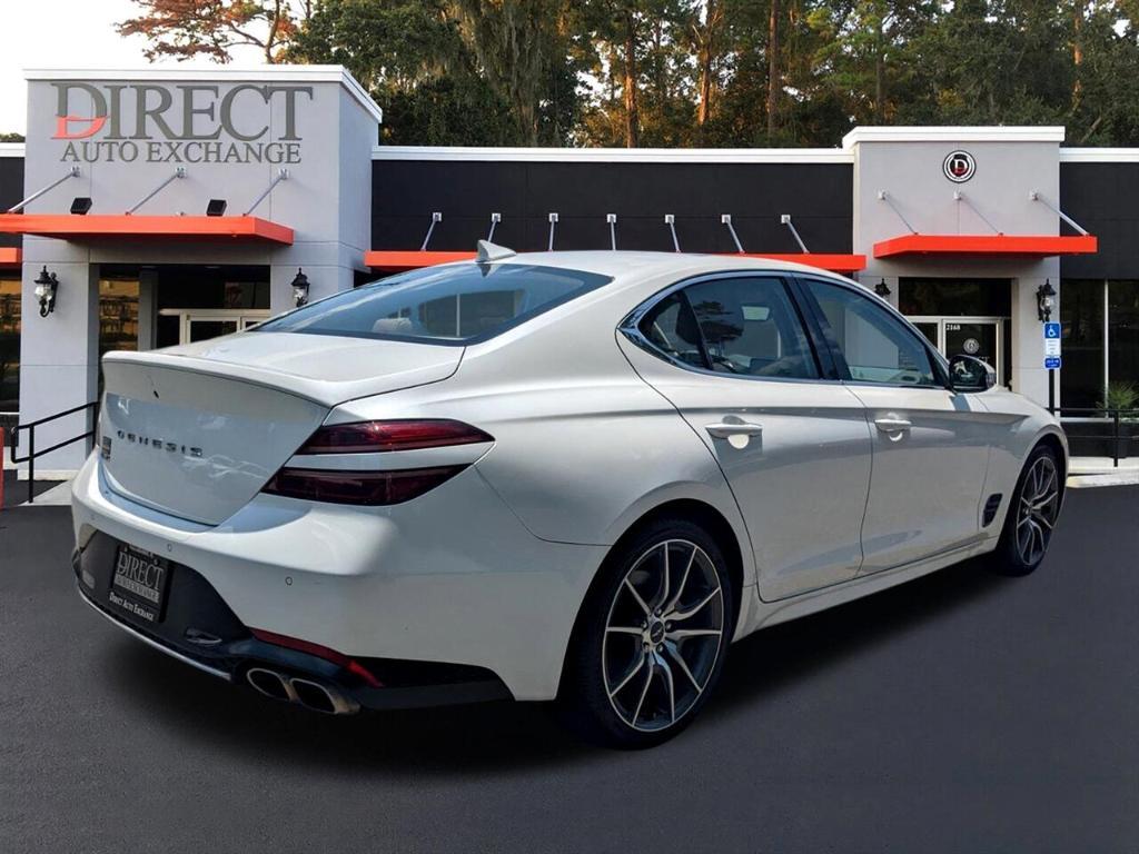 used 2022 Genesis G70 car, priced at $28,995