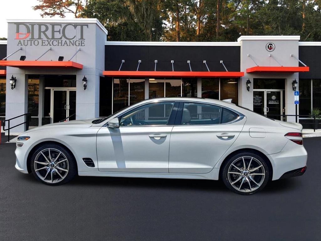 used 2022 Genesis G70 car, priced at $28,995