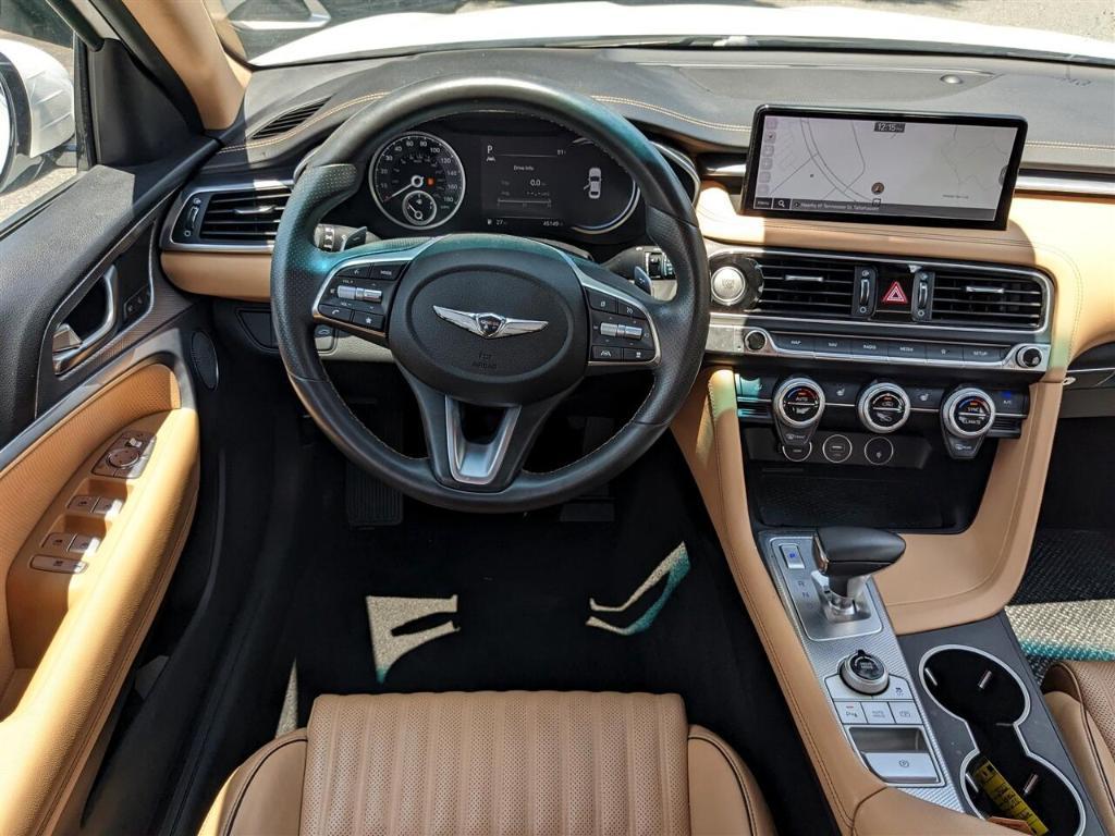 used 2022 Genesis G70 car, priced at $28,995