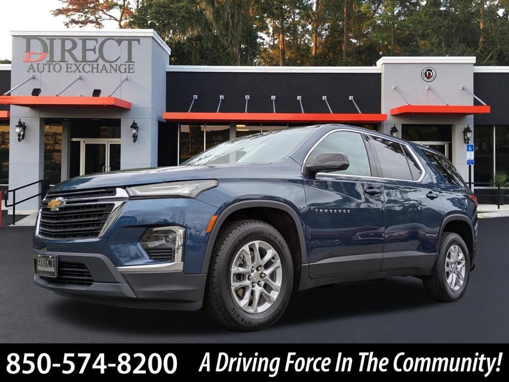 used 2022 Chevrolet Traverse car, priced at $25,995
