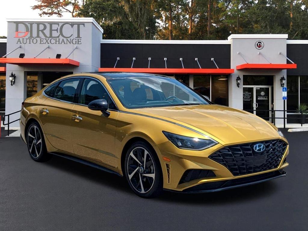used 2021 Hyundai Sonata car, priced at $21,995