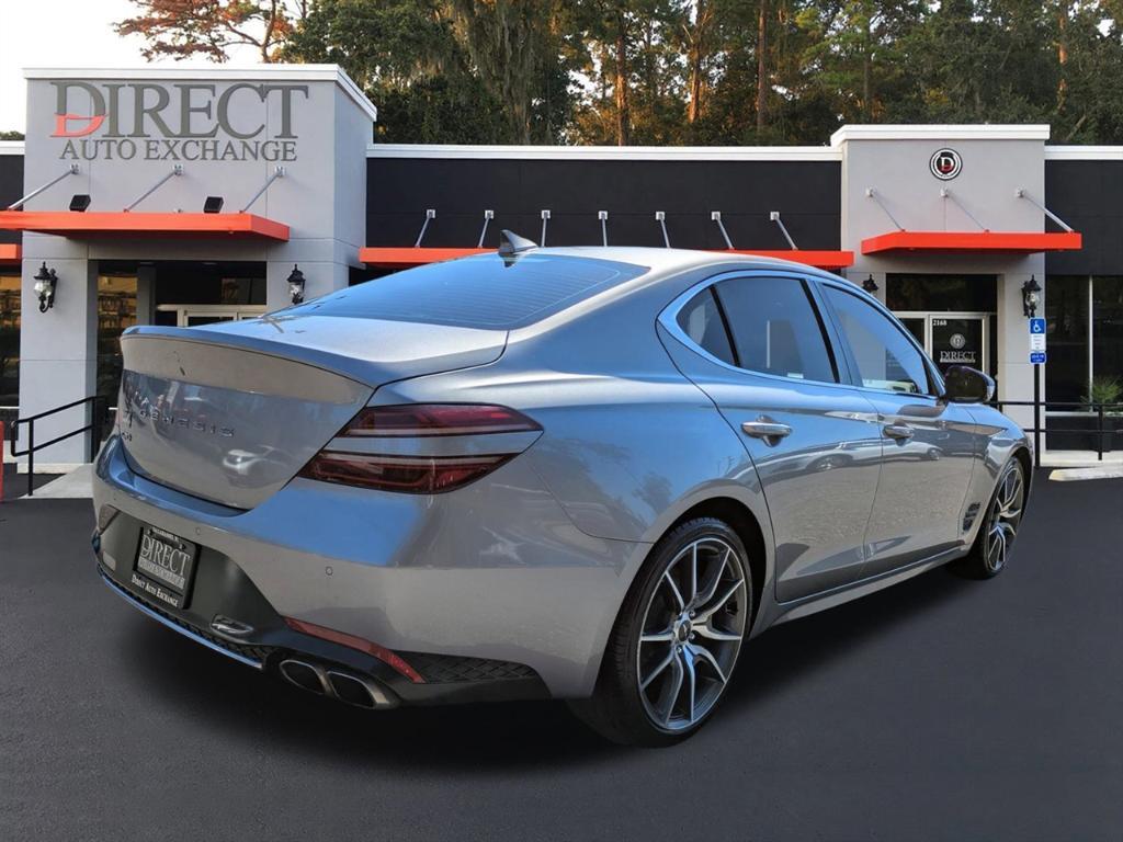 used 2022 Genesis G70 car, priced at $28,995