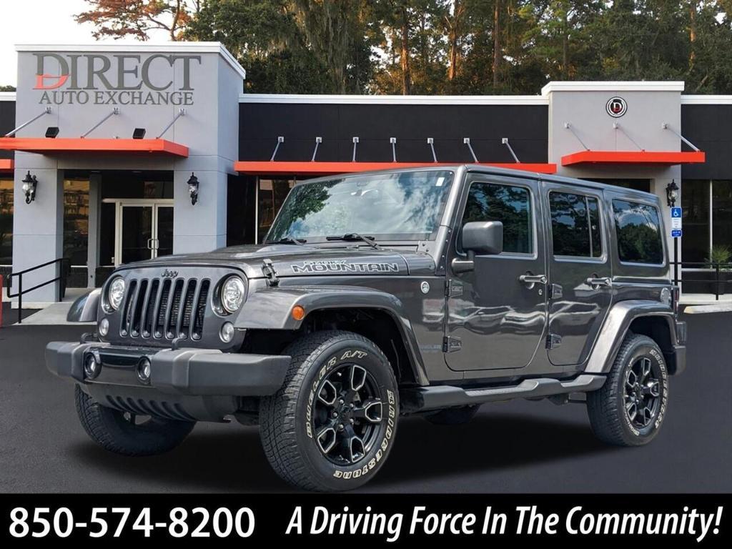 used 2017 Jeep Wrangler Unlimited car