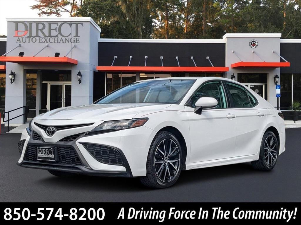 used 2021 Toyota Camry car, priced at $24,995