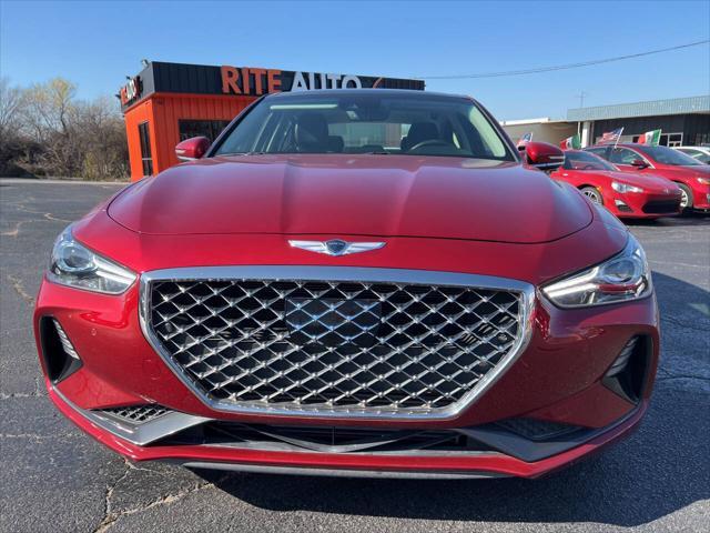 used 2021 Genesis G70 car, priced at $18,995