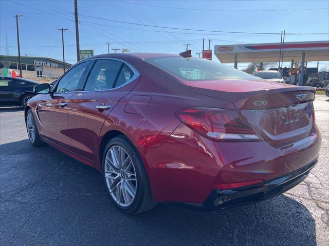 used 2021 Genesis G70 car, priced at $18,995