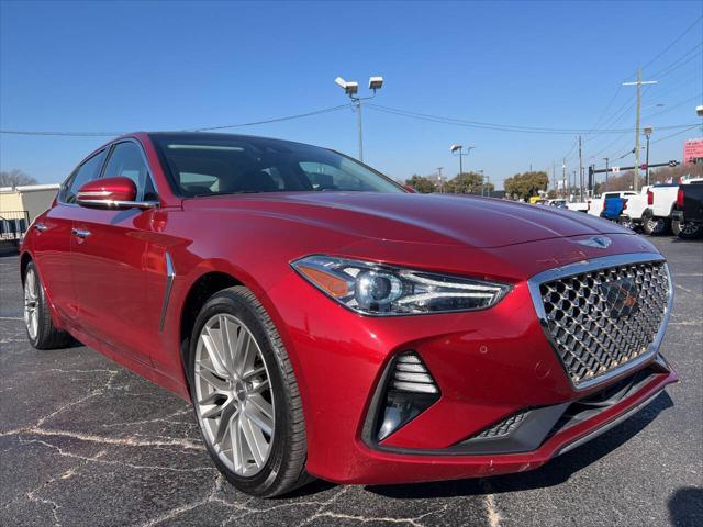 used 2021 Genesis G70 car, priced at $18,995