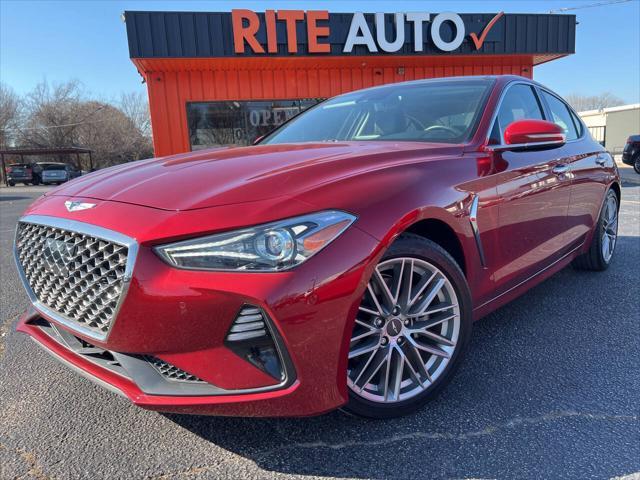 used 2021 Genesis G70 car, priced at $18,995