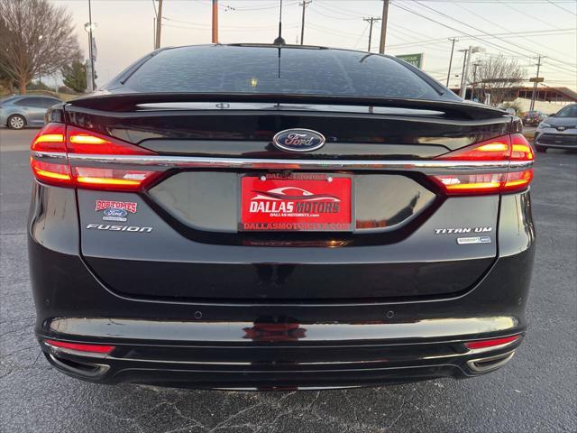 used 2018 Ford Fusion car, priced at $8,995